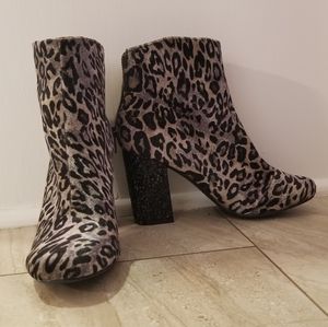 Leopard print heels